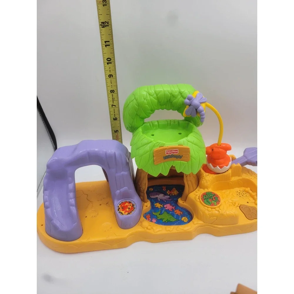 Fisher-Price Little People Dinosaur Discovery Playset 2003 Prehistoric Toy Set